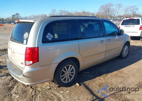 2014 Dodge Grand Caravan Sxt из США, поврежденный, VIN 2C4RDGCG9ER153146
